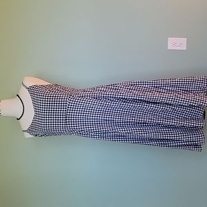 GAP Midi Checkered Dress